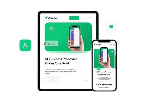 UX/UI Design Package Example: Arbostar