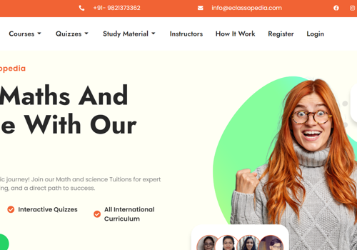 Web Development Package Example: Website Design for Eclassopedia