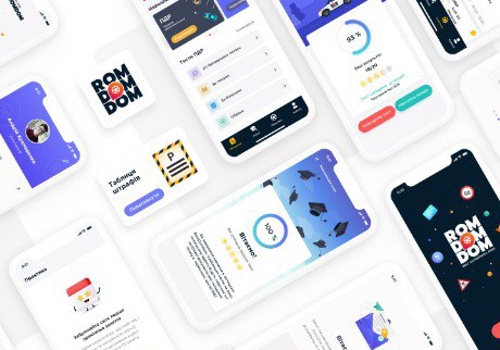 UX/UI Design Package Example: UI/UX design for EdTech Startup