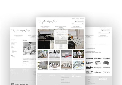 E-Commerce Development Package Example: Sophie Allport: Magento eCommerce Development