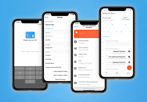 Mobile App Development Package Example: ChargeforStripe