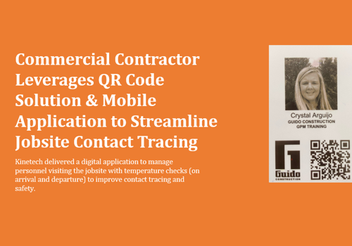 Custom Software Development Package Example: Guido Construction