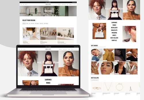 E-Commerce Development Package Example: Ecommerce website for UK based jewelry brand