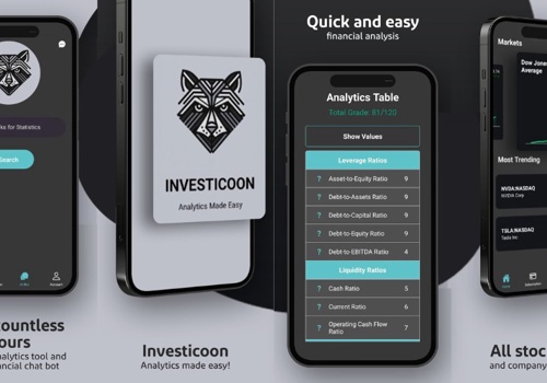Mobile App Development Package Example: Investicoon Mobile App