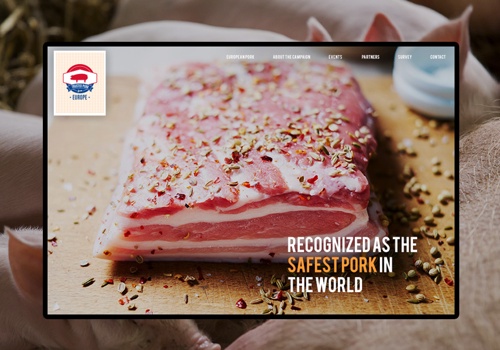 Web Design Package Example: Informative website for Dutch Meat Association