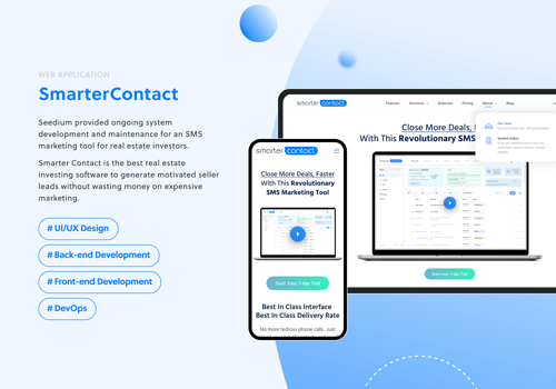 Custom Software Development Package Example: Smarter Contact