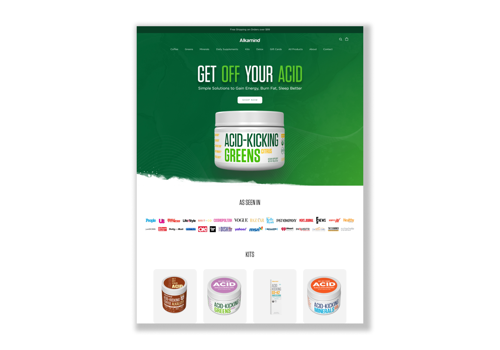 Web Design Package Example: Shopify Design and Development