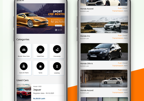 Mobile App Development Package Example: AutoEmpire Mobile App Development