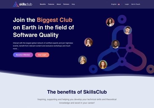 Web Design Package Example: SkillsClub Launches Global Reach with Geeklab