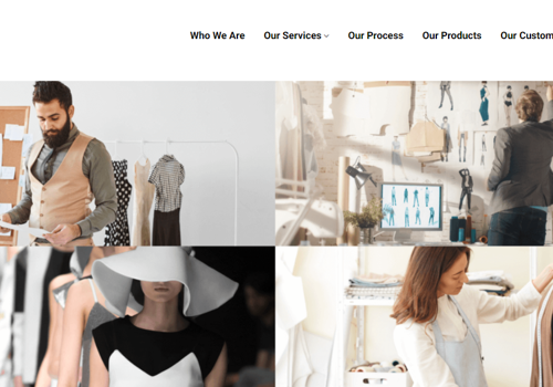 Web Development Package Example: Anne Michelle Fashions - Web Development