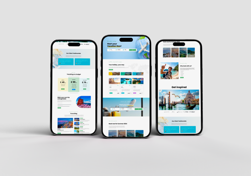 Web Development Package Example: Website for British Travel Agency