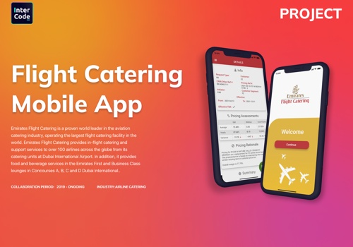 UX/UI Design Package Example: Flight Catering - Web and Mobile Platforms