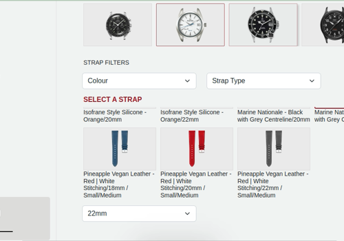 Web Development Package Example: Custom Shopify App development - 2D Configurator
