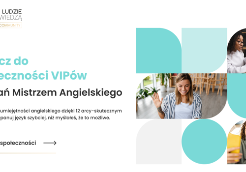 Web Design Package Example: Co Ludzie Powiedzą VIP Community