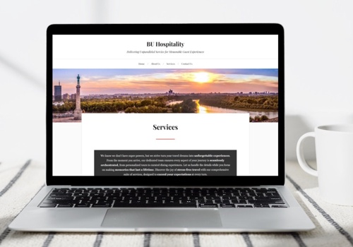 Web Development Package Example: BU Hospitality