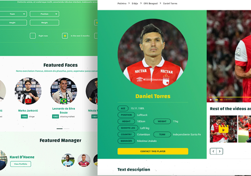 Web Design Package Example: ScoutWin Web and Mobile App Design