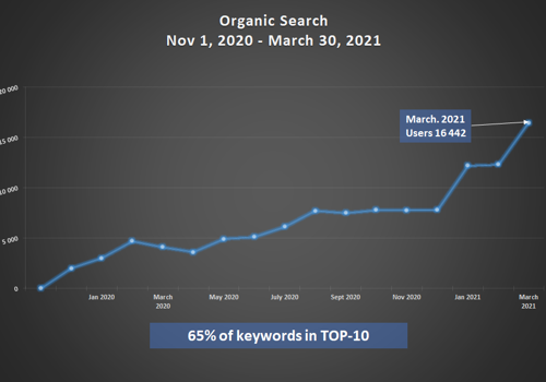 Pay Per Click Package Example: Creating and promoting the health center website