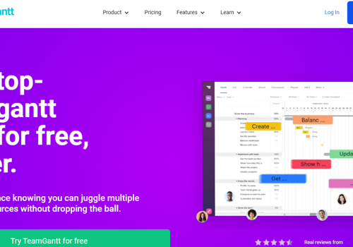 Call Center Services Package Example: User Support and Sales for TeamGantt