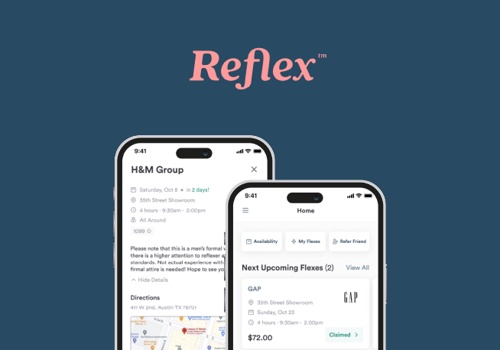 Mobile App Development Package Example: Reflex — a Gig marketplace to help retail workers