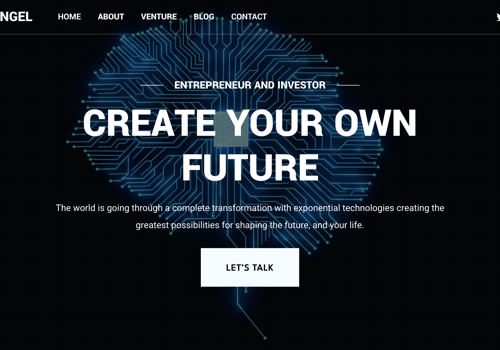 Web Design Package Example: Solon Angel Website Design