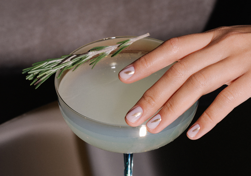 Branding Package Example: Say No Mo — branding and design for nail bar