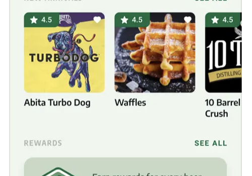UX/UI Design Package Example: Rehashing customer loyalty mobile app to 4.5 stars