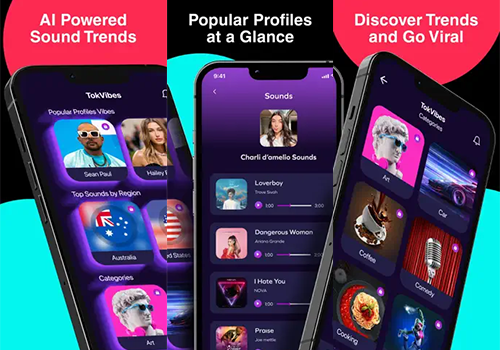 Mobile & App Marketing Package Example: Viral Sounds - Trending Music for Mebruke Kizil