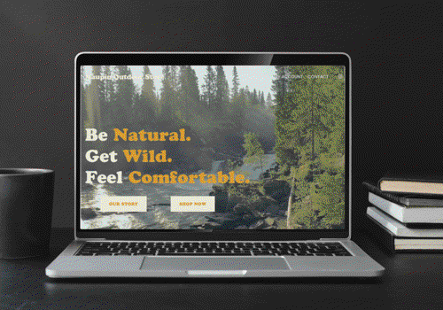 Web Design Package Example: Maupin Outdoors (Web Design)