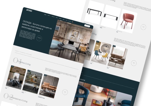 Web Design Package Example: SKLADA Full Site Redesign & Webflow Development