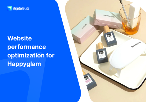 E-Commerce Development Package Example: Website Performance Optimization for a HappyGlam