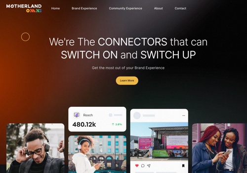 Web Development Package Example: Motherland OMNi: A Digital Transformation