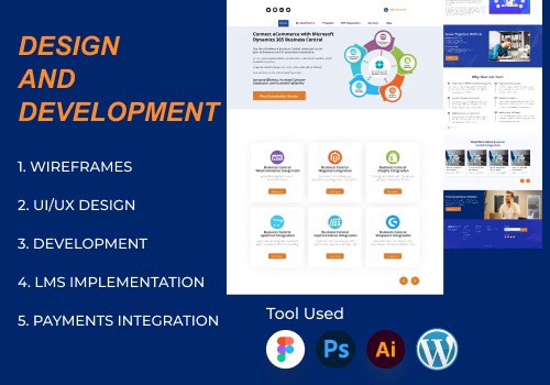 UX/UI Design Package Example: UI/UX Design and Development for IT Company