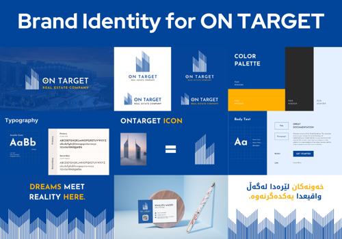 Branding Package Example: Logo Design & Branding for ON TARGET