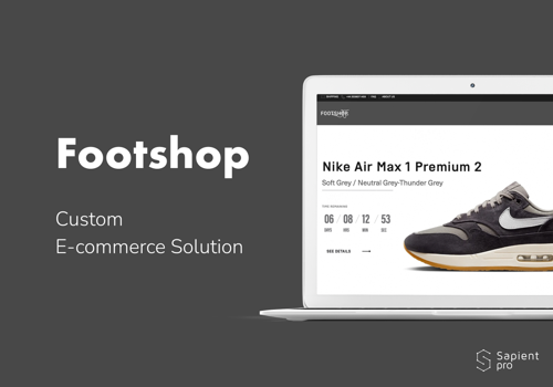 E-Commerce Development Package Example: Footshop – E-commerce Web Development