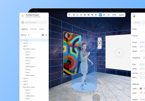 Custom Software Development Package Example: AR/VR MULTI-TENANT SAAS APPLICATION