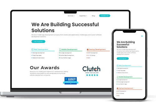 Web Design Package Example: Digital Agency