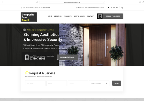Web Development Package Example: Customised Website With Builder Plugin & SEO