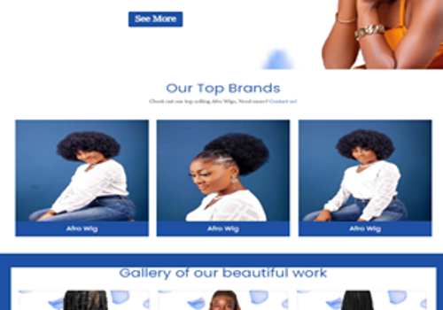 Web Design Package Example: Business Design