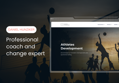 Web Design Package Example: Daniel Hunziker: Web UX/UI
