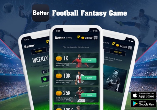 Mobile App Development Package Example: Better- Betting Game