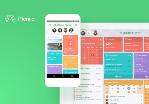 Custom Software Development Package Example: Picniic app