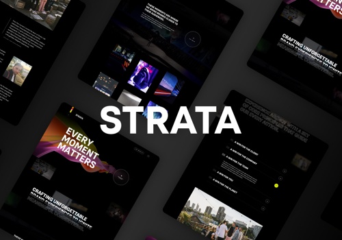Web Design Package Example: Strata Create