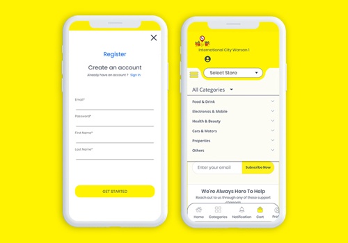 Mobile App Development Package Example: Online Directory APP