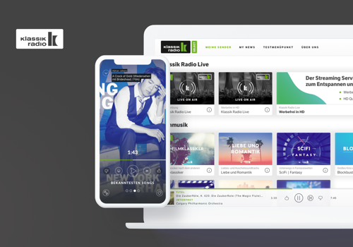 Custom Software Development Package Example: Klassik Radio