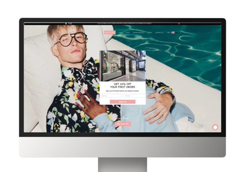 E-Commerce Development Package Example: For Eyes Only