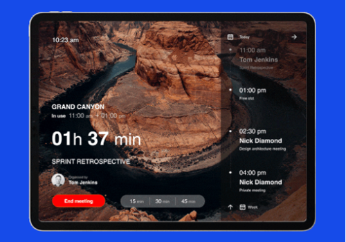 Mobile App Development Package Example: BoomRoom.app room booking