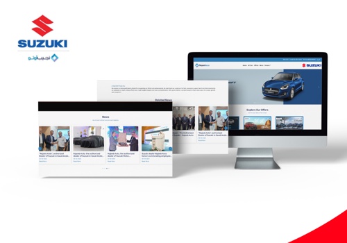 UX/UI Design Package Example: Digital Activation for Najeeb Autos