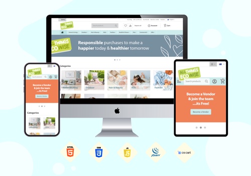 Web Development Package Example: All Things Ecowise