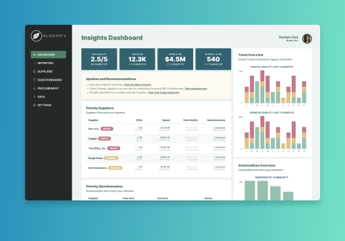 Custom Software Development Package Example: SaaS to Analyze Procurement Processes