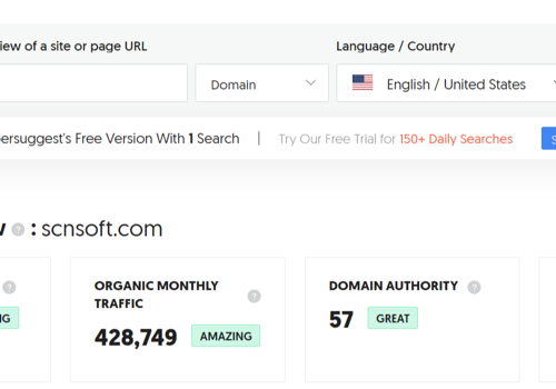 Market Research Package Example: Advance White Hat SEO for ScienceSoft
